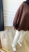 Acı Kahve Basic Bisiklet Yaka Sweatshirt