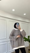 Acı Kahve - Çizgili Sweatshirt 