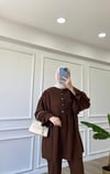 Acı Kahve - Soft Düğmeli Takım