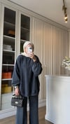Batik Desenli Eşofman Takımı Antrasit