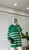 Benetton - Çizgili Merserize Tunik