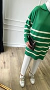 Benetton - Çizgili Merserize Tunik