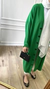 Benetton - Düğmeli Uzun Hırka 