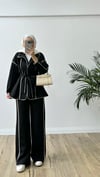 Biyeli Skuba Takım Siyah