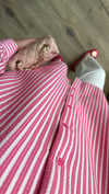 Çizgili Gömlek - Pembe