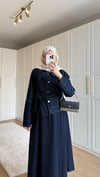 Denim Etekli Takım Mavi