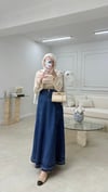 Fermuarlı Denim Etek
