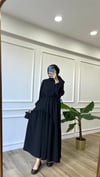 Flora Elbise - Siyah