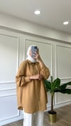 Gofre Gömlek - Hardal