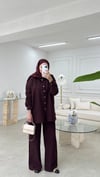 Ham Keten Takım Bordo
