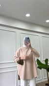 Kahve - Basic Bisiklet Yaka 