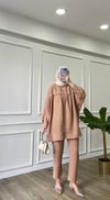 Kahve - Oversize Takım