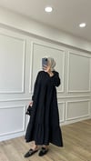 Kat Kat Elbise - Siyah