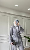 Kimonolu Piliseli Takım  - Gri