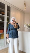 Kürklü Denim Ceket 