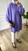 Lila  - Soft Merserize Tunik