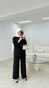 Lucy Kemerli Takım Siyah