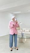 Luna Blazer Ceket Pembe 