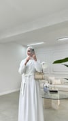 Luna Elbise Beyaz 