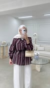 Nakışlı Gömlek Bordo