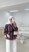 Nakışlı Gömlek Bordo