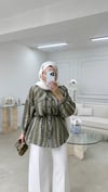 Nakışlı Gömlek Haki