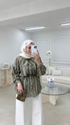Nakışlı Gömlek Haki