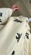 Nakışlı Kimono - Siyah
