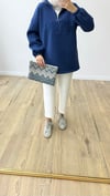 Nyc Sweatshirt Lacivert