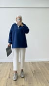 Nyc Sweatshirt Lacivert