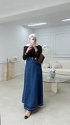 Omuz Detaylı Bluz Acı Kahve 