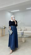 Omuz Detaylı Bluz Lacivert