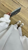 Oversize Sweatshirt-Beyaz