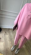 Pembe - Çıtçıtlı Eşofman Takımı