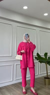 Pembe - Oversize Takım