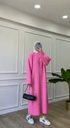 Pembe - Triko Elbise