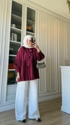 Pera Bluz Bordo
