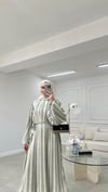 Piliseli Elbise Mint