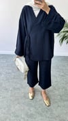 Pinteres Kimono Takım Lacivert
