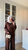 Rona Triko Takım Acı Kahve 