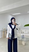Şallı Oysh Takım Lacivert