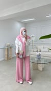 Şallı Oysh Takım Pembe