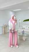 Şallı Oysh Takım Pembe