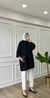 Siyah - Soft Merserize Tunik