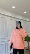 Somon - Taşlı Sweatshirt