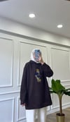 Teddy Sweatshirt - Acı Kahve