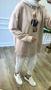 Teddy Sweatshirt - Bej 