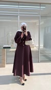 Viyana Etekli Takım Mürdüm