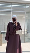 Viyana Etekli Takım Mürdüm