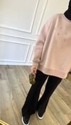 Vizon - Taşlı Sweatshirt